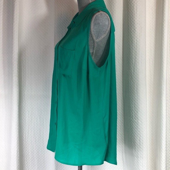 Apt. 9 sleeveless button down blouse. Size 1X - Picture 2 of 5